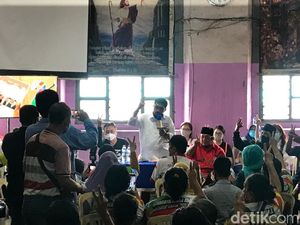 Didampingi Mat Mochtar, Machfud Janjikan Perbaikan Gedung Setan