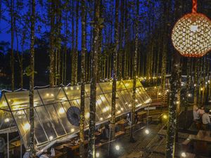 Menikmati Akhir Pekan di Jati Sewu Cibungbang Ciamis