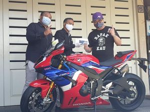 Sultan! Ini Orang RI Pertama Pemilik CBR1000RR-R Fireblade Rp 1,1 Miliar