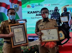 Kampanye Maskerisasi Anak, Camat Ini Jadi Terbaik di Lomba Kampung Sehat