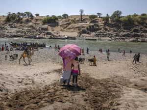 Potret Anak-anak di Antara Ribuan Pengungsi dari Ethiopia