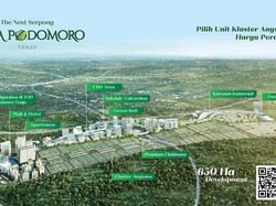 Rekor 1.500 Unit Laku Saat Pandemi, Kota Podomoro Siapkan Angsana