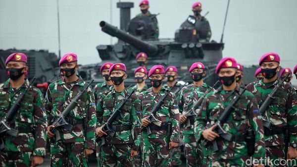 TNI AL Apel Siaga di Tanjung Priok