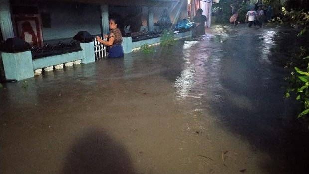 Banjir di Kota Bengkulu pada Senin, 23 November 2020