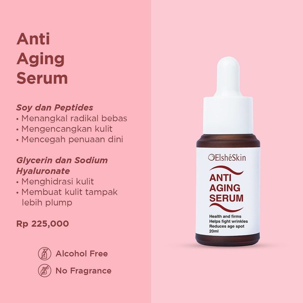 Elsheskin/Instagram.com Serum anti aging
