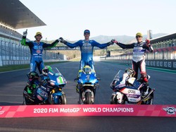 Trio Juara Dunia Grand Prix 2020: Mir, Bastianini, Arenas