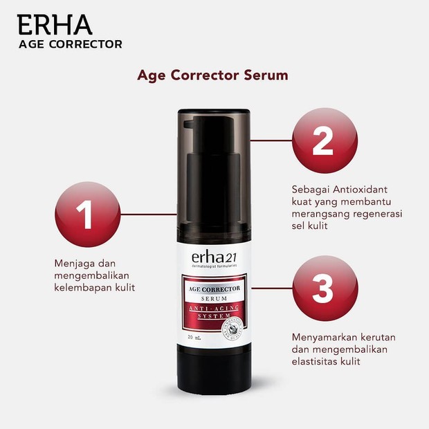 Erhadermatology/Instagram.com Serum anti aging
