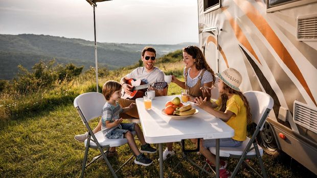 ilustrasi campervan