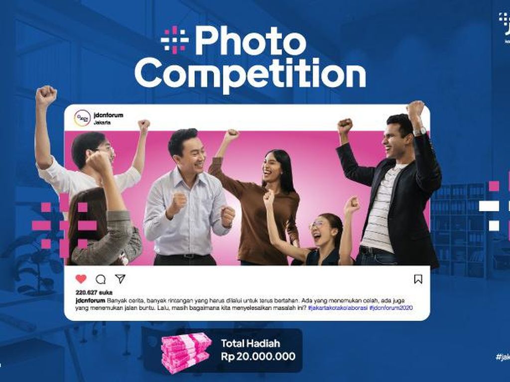 Lomba Foto Kolaborasi Warga JDCN Berhadiah Rp 15 Juta Diperpanjang! Lomba Foto Kolaborasi Warga JDCN Berhadiah Rp 15 Juta Diperpanjang!