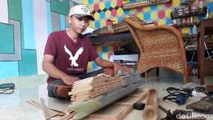 Miniatur Kepal Bambu Ini Laku Rp 12 Juta Lho