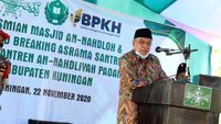 Momen Said Aqil Resmikan Masjid PBNU di Kuningan