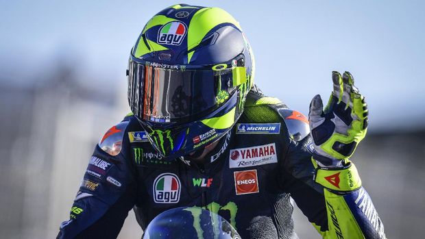 Valentino Rossi di MotoGP Portugal 2020.
