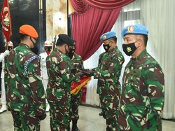 Panglima TNI Pimpin Sertijab, Brigjen Agus Subiyanto Resmi Jadi Danpaspampres