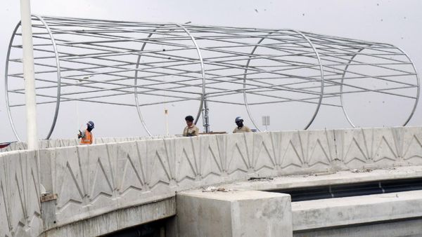 Wow, Progres Flyover Lenteng Agung-Tanjung Barat Capai 91 Persen
