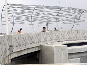Wow, Progres Flyover Lenteng Agung-Tanjung Barat Capai 91 Persen