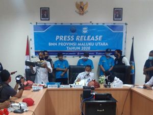 BNNP Malut Tangkap 3 Pria Terkait Kasus Sabu, Salah Satunya Oknum Polisi