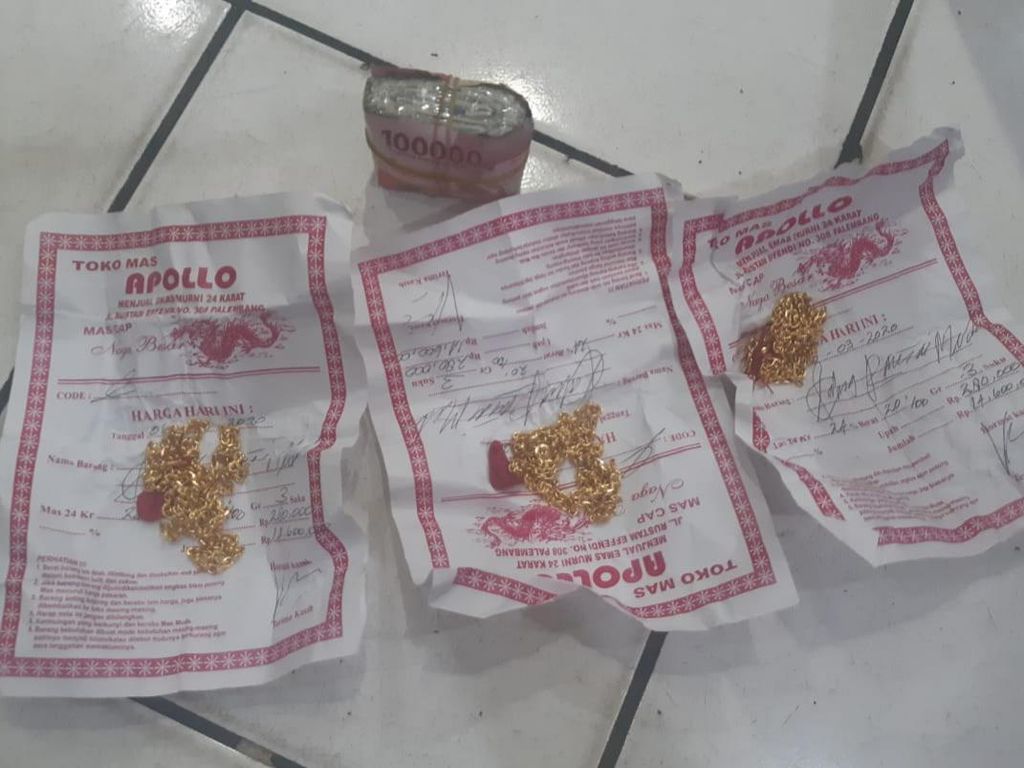 Tangkap 2 Pelaku Hipnotis di Palembang, Polisi Sita Emas Palsu Tangkap 2 Pelaku Hipnotis di Palembang, Polisi Sita Emas Palsu