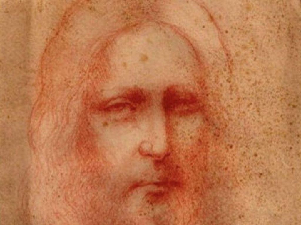 Sketsa Yesus Karya Leonardo da Vinci Ditemukan Setelah Berabad Hilang Sketsa Yesus Karya Leonardo da Vinci Ditemukan Setelah Berabad Hilang