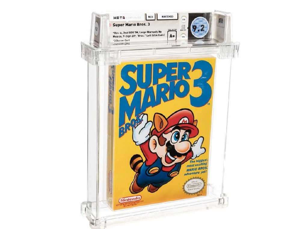 Game Langka Super Mario Bros. 3 Terjual Rp 2,2 Miliar Game Langka Super Mario Bros. 3 Terjual Rp 2,2 Miliar