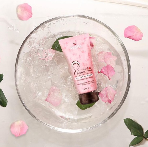 VIVA Waterdrop Sleeping Mask/Foto : instagram.com/viva.cosmetics VIVA Waterdrop Sleeping Mask