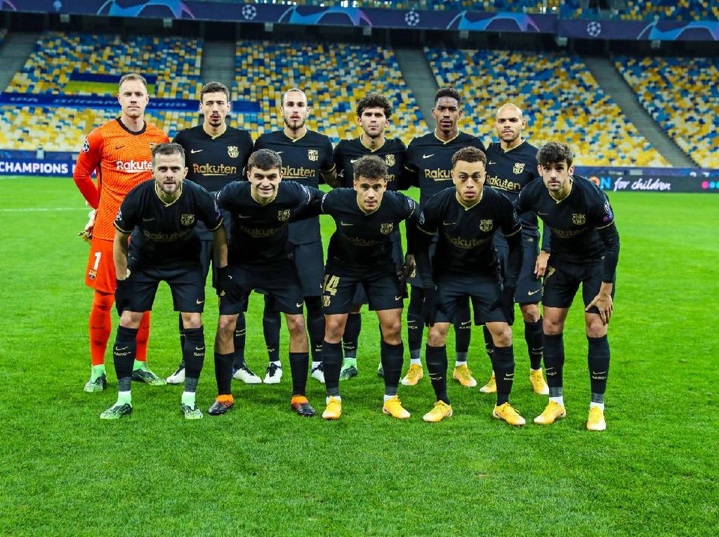 Kiev Vs Barcelona: Koeman Angkat Topi buat Pemain-pemain Muda