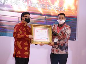 BPJAMSOSTEK Raih Penghargaan Sinovik Award 2020