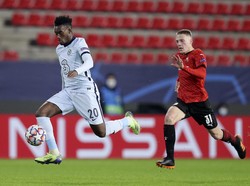 Babak I Rennes Vs Chelsea: Hudson-Odoi Bawa The Blues Unggul 1-0