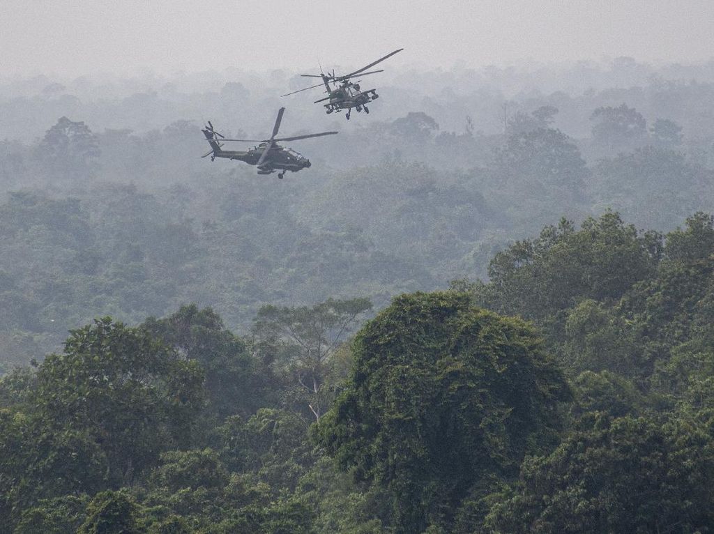 Melihat Pasukan TNI AD Kala Berlaga di Medan Perang Melihat Pasukan TNI AD Kala Berlaga di Medan Perang