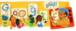 Tino Sidin Jadi Google Doodle, Ini Profil Pelukis Legendaris Indonesia