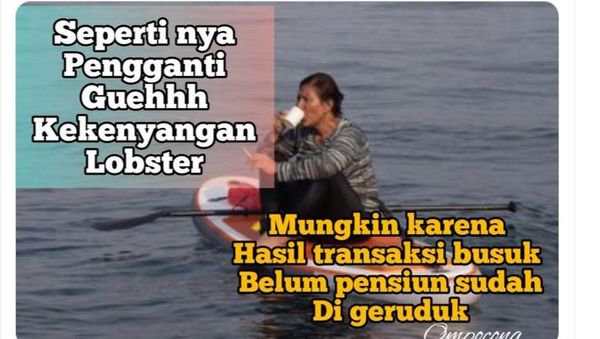 Meme Bu Susi Bertebaran Usai Menteri KKP Ditangkap KPK