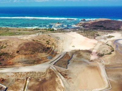 Pinggir Laut! Penampakan Terkini Proyek Sirkuit Mandalika