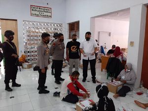 Polda NTB Cek Kesiapan Cabup Sumbawa Jalani Protokol Kesehatan