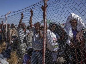 Potret Pengungsi Ethiopia Akibat Perang di Tigray