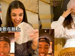 Kocak! Dua Wanita Ini Kena Prank Pakai Kertas Dim Sum Jadi Masker Wajah