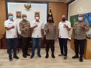 Dikunjungi PT LIB, Baharkam Polri Beri Dukungan buat Shopee Liga 1
