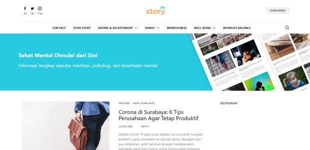 riliv story/riliv.co aplikasi psikologi mudah dan nyaman fitur riliv story/riliv.co