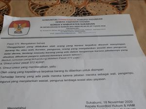 Ini Surat Undangan LSM KPK Pasundan yang Dipersoalkan Kades di Sukabumi