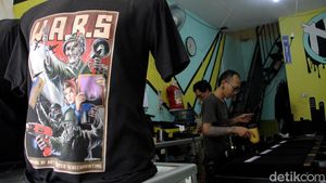 Geliat Bisnis Sablon yang Masih Eksis di Masa Pandemi
