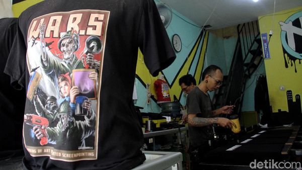 Geliat Bisnis Sablon yang Masih Eksis di Masa Pandemi