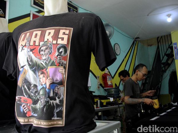 Geliat Bisnis Sablon yang Masih Eksis di Masa Pandemi