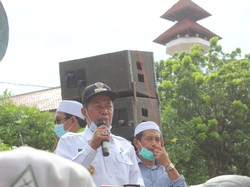 Walkot Serang Minta Peserta Apel Penyambutan HRS Membubarkan Diri