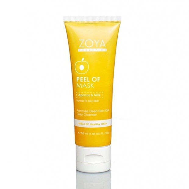 Zoya Peel Off Mask Apricot and Milk/shoope.co.id Zoya Peel Off Mask Apricot and Milk menjadi formula jitu untuk memberikan efek cerah dan glowing /shoope.co.id
