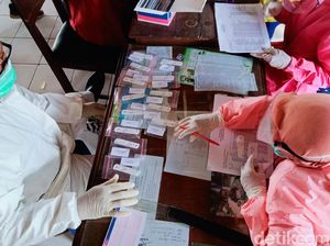 2250 Pengawas TPS di Pilkada Klaten Ikuti Rapid Test