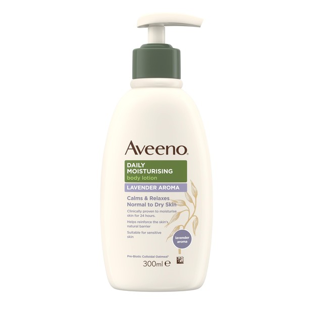 Aveeno - Daily Moisturizing Body Lotion Lavender Aroma/ Foto: Aveeno.co.uk Aveeno - Daily Moisturizing Body Lotion Lavender Aroma/ Foto: Aveeno.co.uk