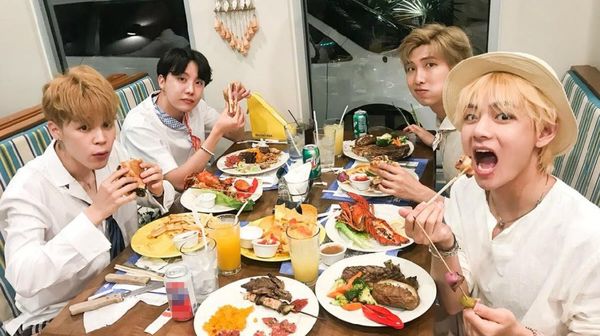 Butter BTS Sukses Bikin Penasaran, Ini 10 Momen Makan Enak Member BTS