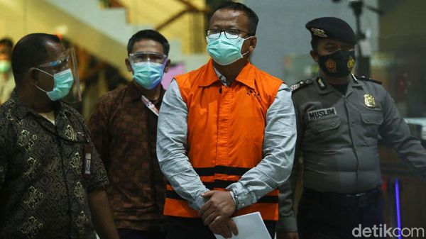 Edhy Prabowo Berompi Tahanan KPK