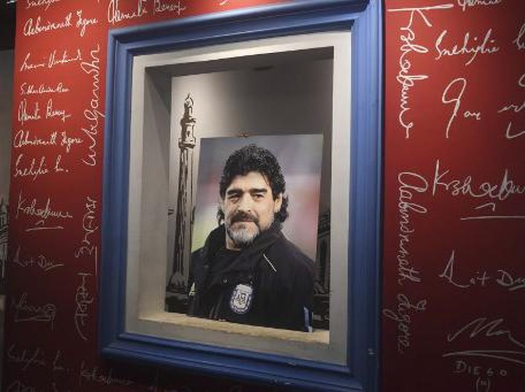 Tega! Ada yang Viralkan Foto Jenazah Diego Maradona