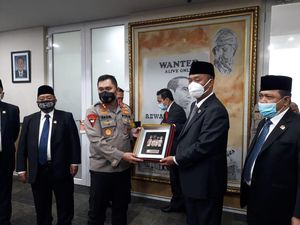 Kapolda Metro Temui Pimpinan DPRD DKI, Bahas Keamanan-Penanganan COVID