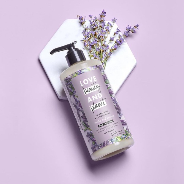Love Beauty & Planet - Argan Oil & Lavender Body Lotion/ Foto: Instagram.com/lovebeautyandplanet_id/ Love Beauty & Planet - Argan Oil & Lavender Body Lotion/ Foto: Instagram.com/lovebeautyandplanet_id/