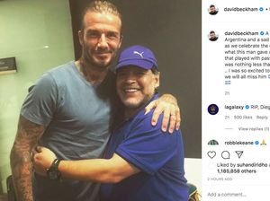 Maradona Meninggal, Para Bintang Bersedih di Media Sosial